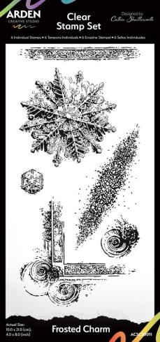 Arden Creative Studio - Stempelset "Frosted Charm" Clear Stamps