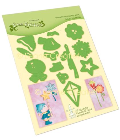 Leane Creatief - Stanz - und Prägeschablone "Gnome Toddler" Cut & Emboss Dies