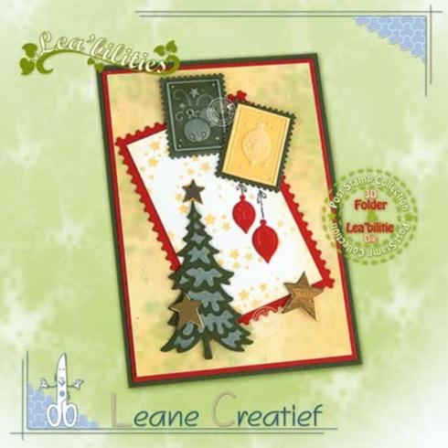 Leane Creatief - Stanz - und Prägeschablone "Diorama Christmas" Cut & Emboss Dies