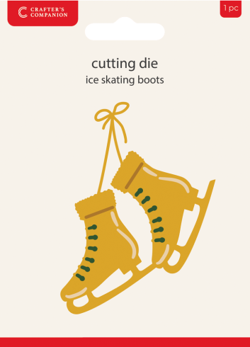Crafters Companion - Stanzschablone "Ice Skating Boots" Dies