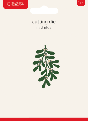 Crafters Companion - Stanzschablone "Mistletoe" Dies