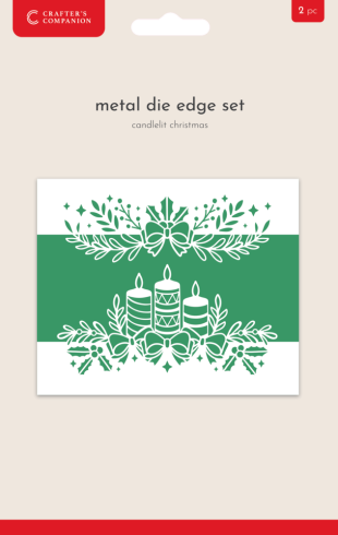 Crafters Companion - Stanzschablone "Candlelit Christmas" Dies