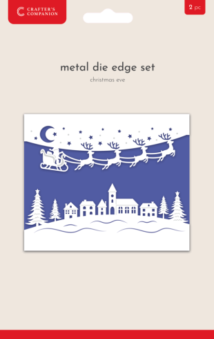 Crafters Companion - Stanzschablone "Christmas Eve" Dies