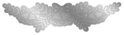 Crafters Companion - Stanzschablone "Christmas Bells" Dies