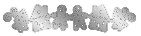 Crafters Companion - Stanzschablone "Gingerbread" Dies
