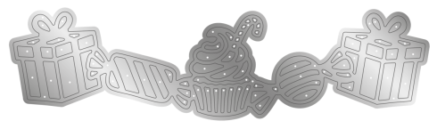Crafters Companion - Stanzschablone "Presents and Treats" Dies