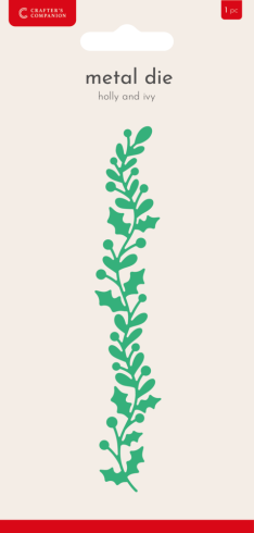 Crafters Companion - Stanzschablone "Holly and Ivy" Dies