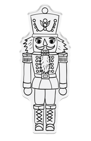 Crafters Companion - Stempelset & Stanzschablone "The Nutcracker Prince" Stamp & Dies