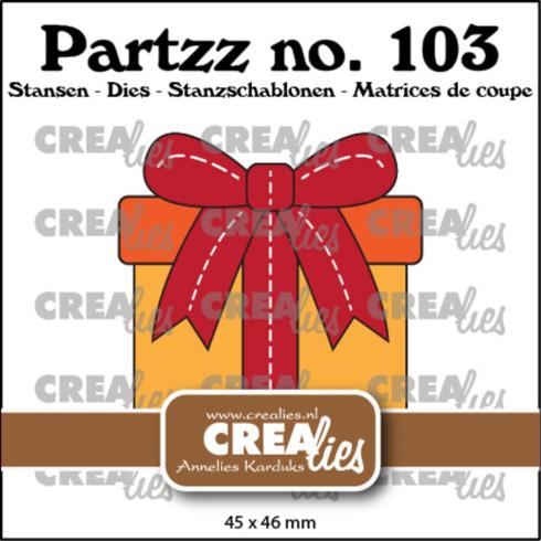 Crealies - Stanzschablone "No. 103 Gift Large" Partzz Dies