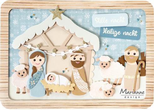 Marianne Design - Präge- und Stanzschalone "Nativity" Collectables Dies