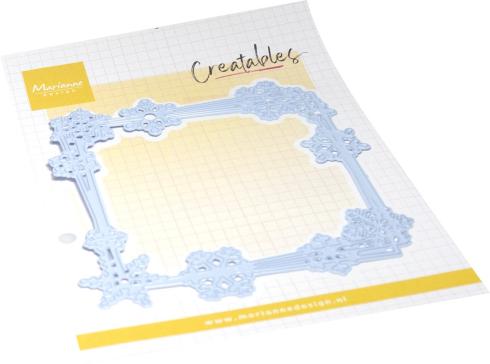 Marianne Design - Präge- und Stanzschablone "Ice Crystals Square" Creatables Dies