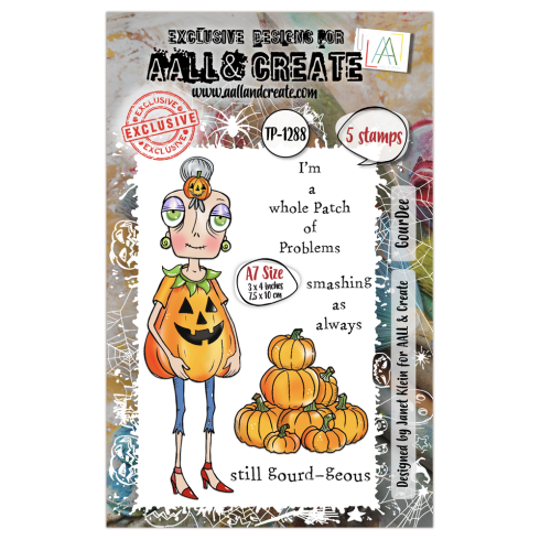 AALL and Create - Stempelset A7 "GourDee" Clear Stamps