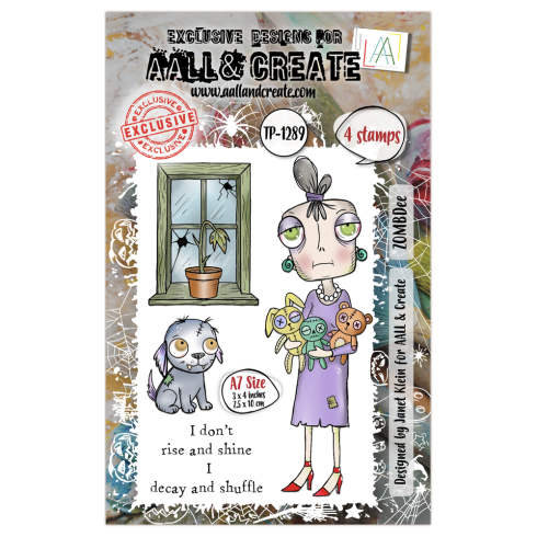 AALL and Create - Stempelset A7 "ZOMBDee" Clear Stamps
