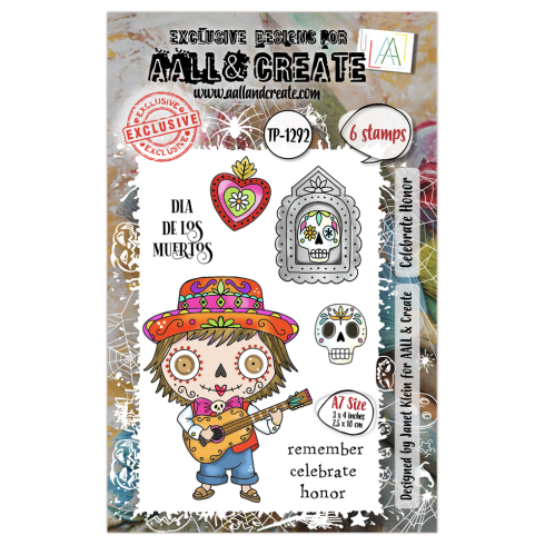 AALL and Create - Stempelset A7 "Celebrate Honor" Clear Stamps