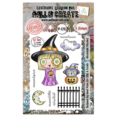 AALL and Create - Stempelset A7 "Moonlight Mischief" Clear Stamps