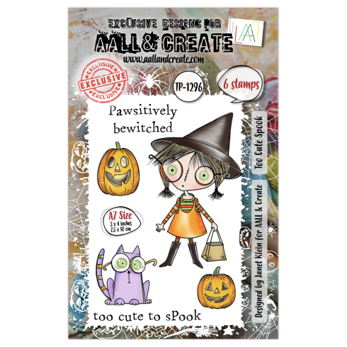 AALL and Create - Stempelset A7 "Too Cute Spook" Clear Stamps