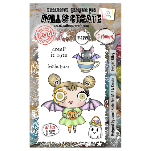 AALL and Create - Stempelset A7 "Fright Bites" Clear Stamps