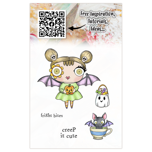 AALL and Create - Stempelset A7 "Fright Bites" Clear Stamps