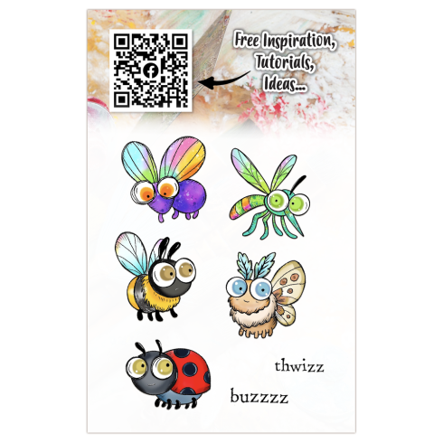 AALL and Create - Stempelset A7 "Creepy Crawlies" Clear Stamps