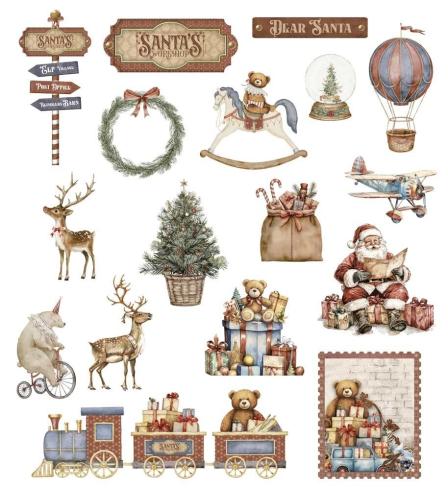 Papers For You - Stanzteile "Santa's Workshop" Die Cuts