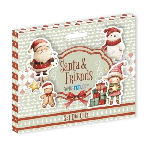 Papers For You - Stanzteile "Santa & Friends" Die Cuts