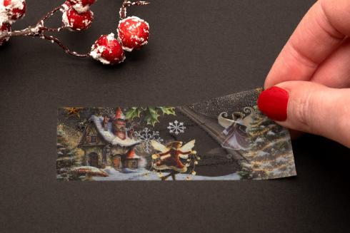 Studio Light - Aufkleber "Fairy Winter" Stickers on Roll