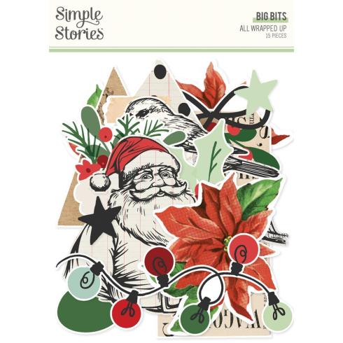 Simple Stories - Stanzteile "All Wrapped Up" Big Bits & Pieces 
