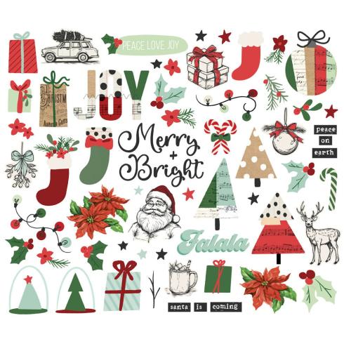 Simple Stories - Stanzteile "All Wrapped Up" Bits & Pieces 