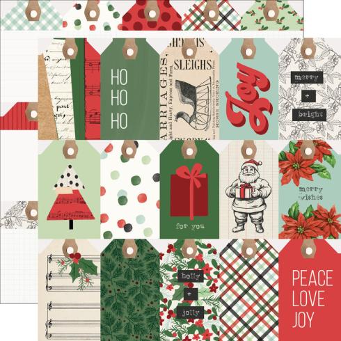 Simple Stories - Collections Kit "All Wrapped Up" 12 Bogen Designpapier