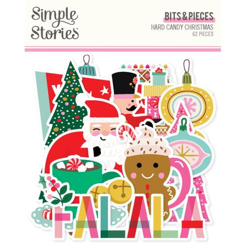 Simple Stories - Stanzteile "Hard Candy Christmas" Bits & Pieces 