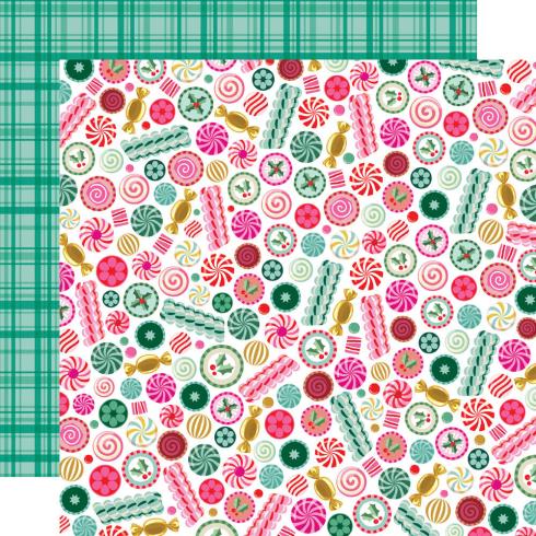 Simple Stories - Collections Kit "Hard Candy Christmas" 12 Bogen Designpapier
