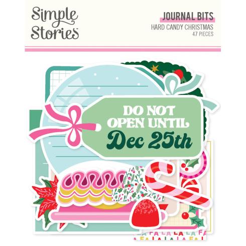 Simple Stories - Stanzteile "Hard Candy Christmas" Journal Bits & Pieces 