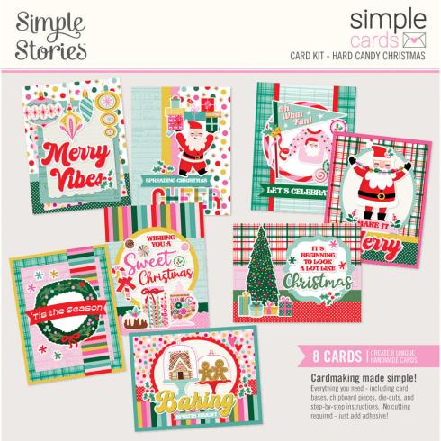 Simple Stories - Cards Kit "Hard Candy Christmas"