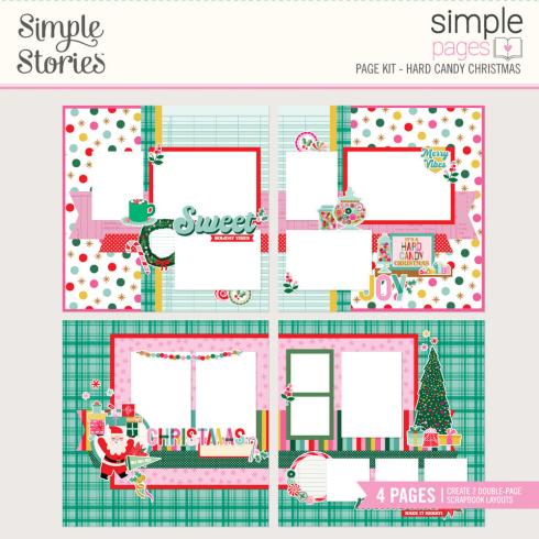 Simple Stories - Pages Kit "Hard Candy Christmas"