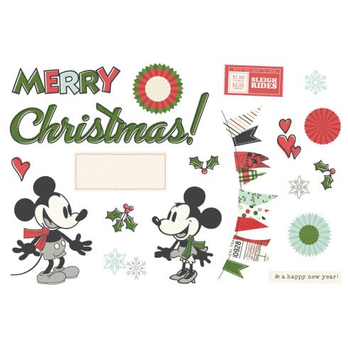 Simple Stories - Stanzteile "Say Cheese Classic Mouse Christmas" Pages Pieces