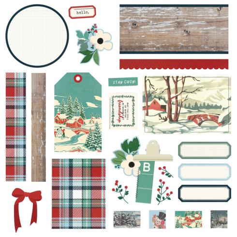 Simple Stories - Cards Kit "Simple Vintage Flannel Season"