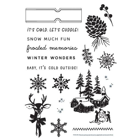 Preview: Simple Stories - Stempelset "Simple Vintage Flannel Season" Clear Stamps 