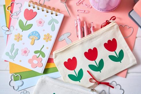 Sizzix - Stanzschablone "Happy Florals" Thinlits Craft Dies