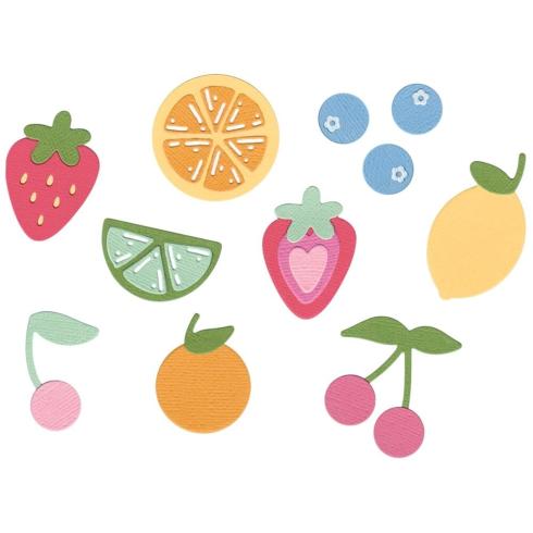 Sizzix - Stanzschablone "Fruit Doodles" Thinlits Craft Dies