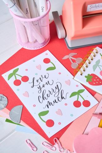 Sizzix - Stanzschablone "Fruit Doodles" Thinlits Craft Dies