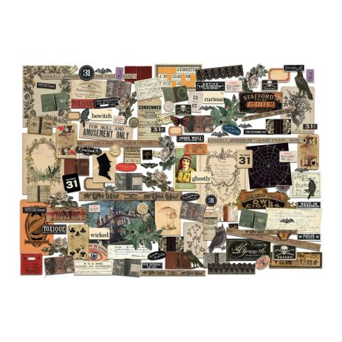 Tim Holtz - Idea Ology - Stanzteile "Halloween" Die Cuts
