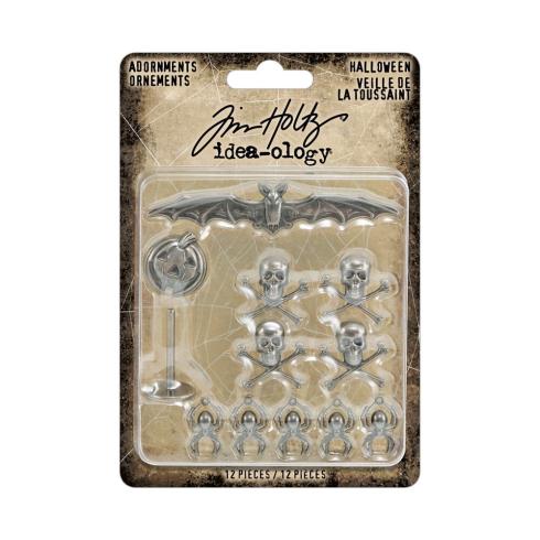 Tim Holtz - Idea Ology - Metallfiguren "Halloween Adornments"