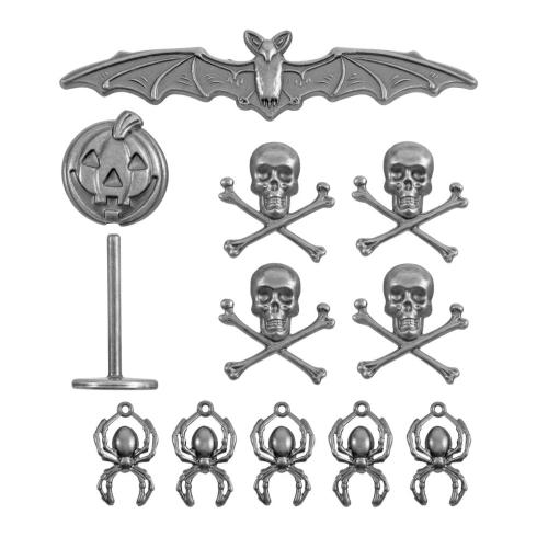 Tim Holtz - Idea Ology - Metallfiguren "Halloween Adornments"