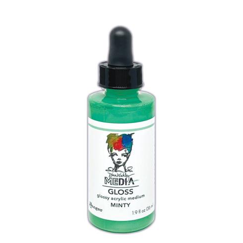 Ranger - Acrylfarbe "Minty" Media Gloss 56ml by Dina Wakley