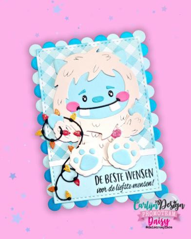 Carlijn Design - Stanzschablone "Mochi the Yeti" Dies 