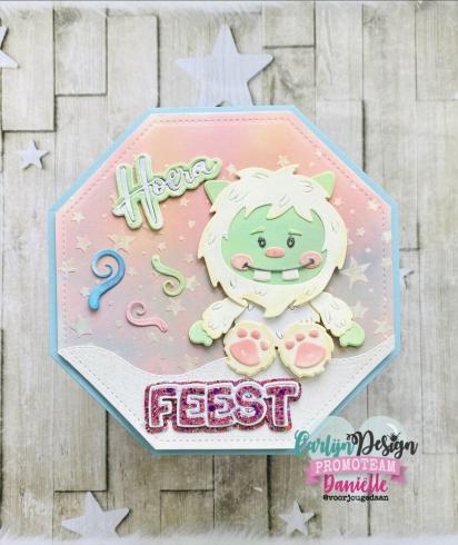 Carlijn Design - Stanzschablone "Mochi the Yeti" Dies 