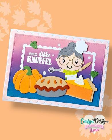Carlijn Design - Stanzschablone "Autumn Love" Dies 