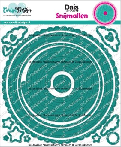 Carlijn Design - Stanzschablone "Interactieve Cirkels" Dies 