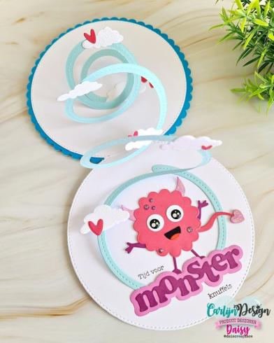Carlijn Design - Stanzschablone "Interactieve Cirkels" Dies 