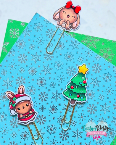 Carlijn Design - Stempelset "Vrohoholijk Kerstbeest " Clear Stamps